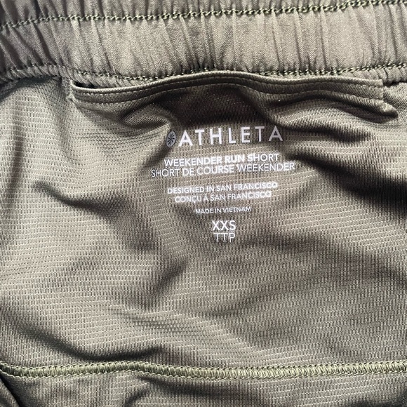 Athleta Weekender Mid Rise Run Short - Picture 3 of 5